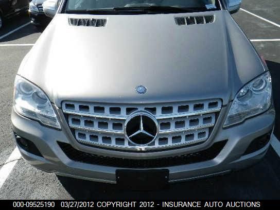 2009 Mercedes-Benz Ml350 VIN: 4JGBB86E19A496482 Lot: 9525190