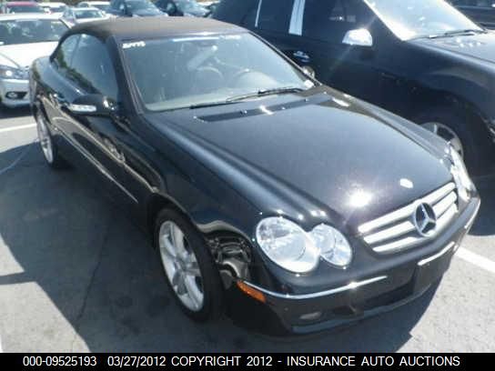 2008 Mercedes-Benz Clk350 350 VIN: WDBTK56F08F250944 Lot: 9525193