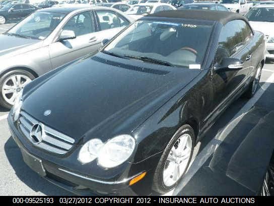 2008 Mercedes-Benz Clk350 350 VIN: WDBTK56F08F250944 Lot: 9525193