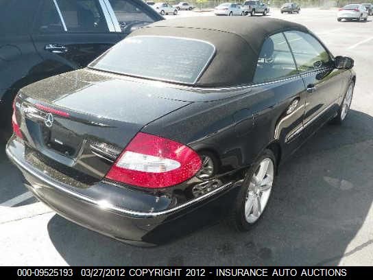 2008 Mercedes-Benz Clk350 350 VIN: WDBTK56F08F250944 Lot: 9525193