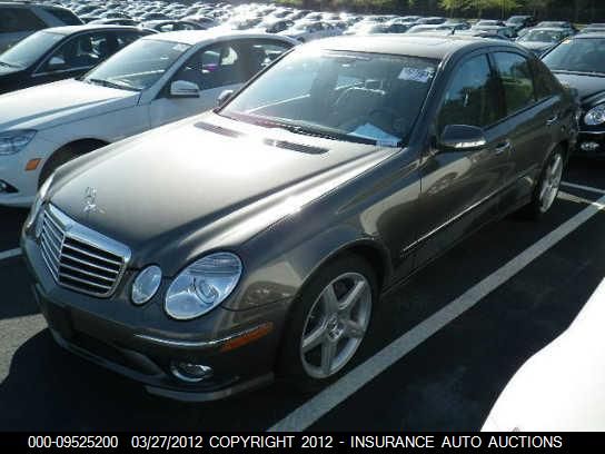 2009 Mercedes-Benz E350 4M Awd VIN: WDBUF87X89B382540 Lot: 9525200