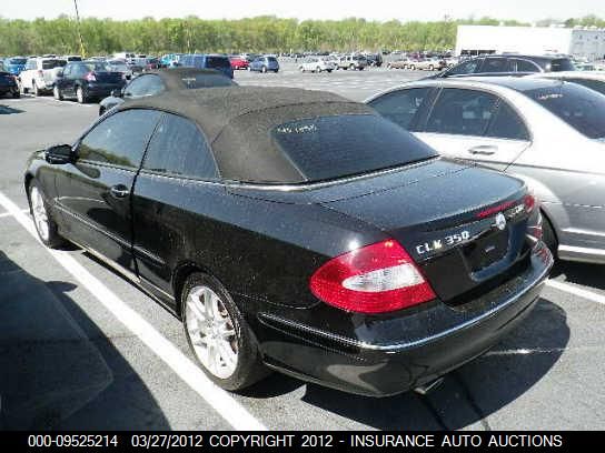 2008 Mercedes-Benz Clk350 350 VIN: WDBTK56F68T090618 Lot: 9525214