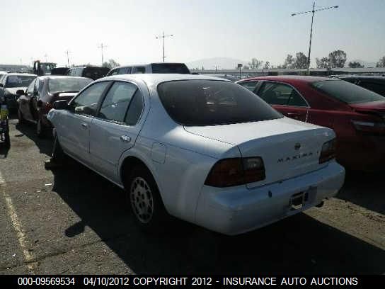 1996 Nissan Maxima Gle/Gxe/Se VIN: JN1CA21DXTT135225 Lot: 9569534