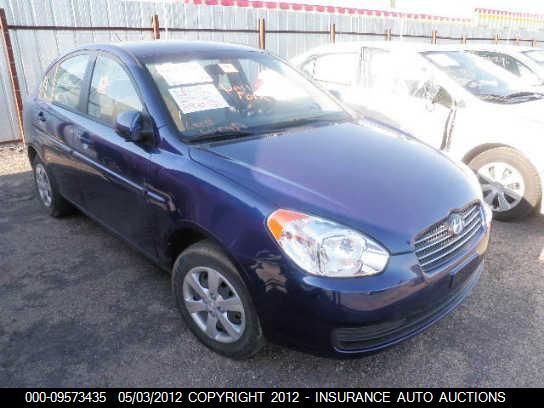 2009 Hyundai Accent Gls VIN: KMHCN46C39U320292 Lot: 9573435