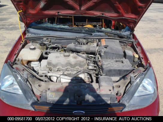 2004 Ford Focus Lx VIN: 1FAFP33P84W197699 Lot: 9581700