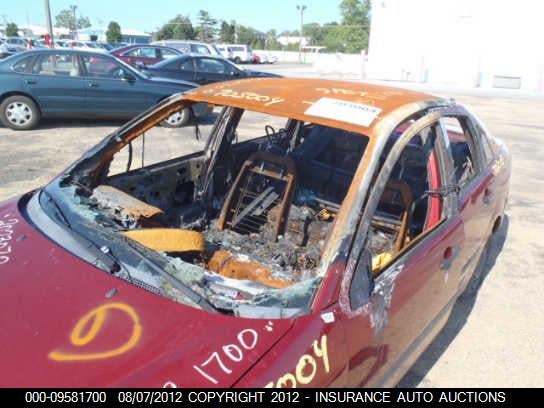 2004 Ford Focus Lx VIN: 1FAFP33P84W197699 Lot: 9581700