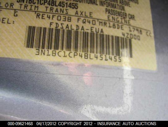 3N1BC1CP4BL451455