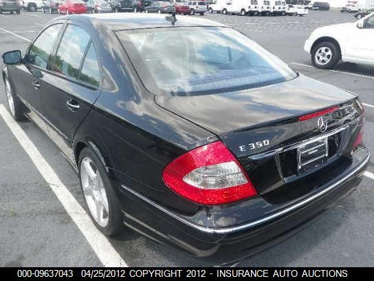 2009 Mercedes-Benz E350 VIN: WDBUF56X99B376651 Lot: 9637043