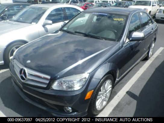 2008 Mercedes-Benz C300 300 VIN: WDDGF54X68F068609 Lot: 9637097