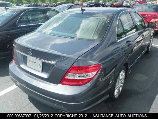 2008 Mercedes-Benz C300 300 VIN: WDDGF54X68F068609 Lot: 9637097