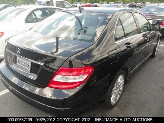 2008 Mercedes-Benz C300 300 VIN: WDDGF54X98F097571 Lot: 9637109