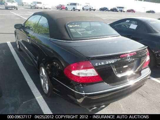 WDBTK56F69F263702 2009 Mercedes-Benz Clk350 350