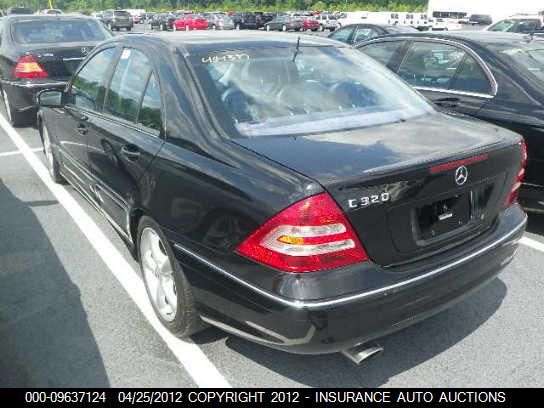 2005 Mercedes-Benz C320 VIN: WDBRF64J25F595626 Lot: 9637124