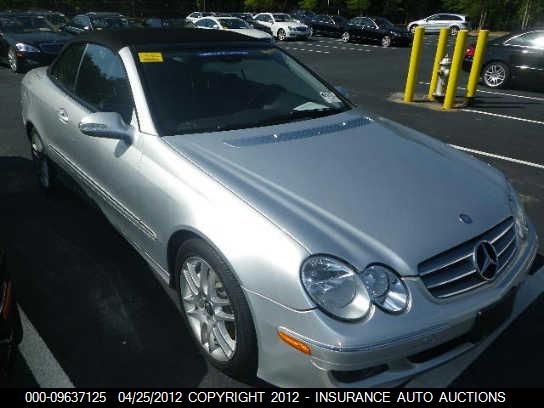 2009 Mercedes-Benz Clk350 350 VIN: WDBTK56F89T105007 Lot: 9637125