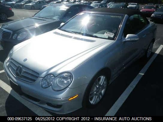 2009 Mercedes-Benz Clk350 350 VIN: WDBTK56F89T105007 Lot: 9637125