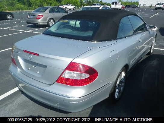 2009 Mercedes-Benz Clk350 350 VIN: WDBTK56F89T105007 Lot: 9637125