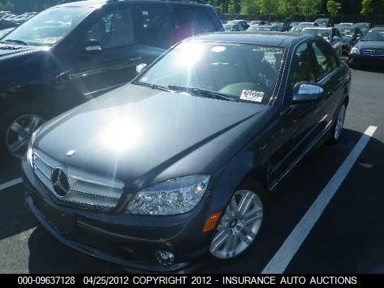 2009 Mercedes-Benz C300 4 Matic VIN: WDDGF81X39F214195 Lot: 9637128