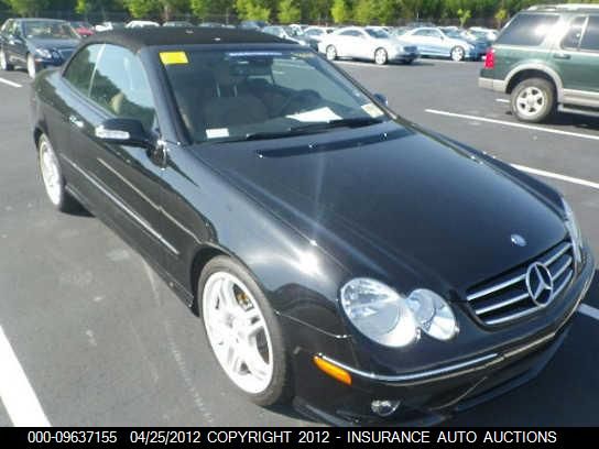 2008 Mercedes-Benz Clk550 550 VIN: WDBTK72F08T093290 Lot: 9637155