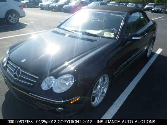 WDBTK72F08T093290 2008 Mercedes-Benz Clk550 550