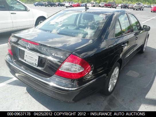 2008 Mercedes-Benz E350 4M Awd VIN: WDBUF87X48B318624 Lot: 9637178