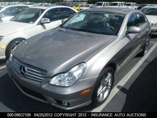 2006 Mercedes-Benz Cls500C 500C VIN: WDDDJ75XX6A072961 Lot: 9637189