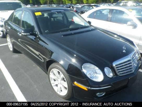 2009 Mercedes-Benz E350 4M Awd VIN: WDBUF87X29B423163 Lot: 9637195