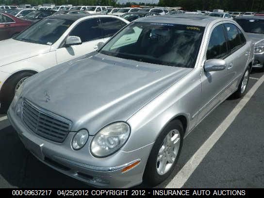 2003 Mercedes-Benz E320 VIN: WDBUF65J53A237472 Lot: 9637217