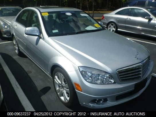 2009 Mercedes-Benz C300 300 VIN: WDDGF54X99R043901 Lot: 9637237