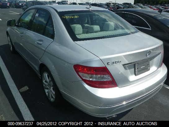 2009 Mercedes-Benz C300 300 VIN: WDDGF54X99R043901 Lot: 9637237