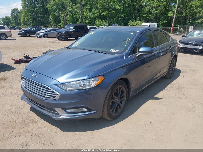 Седани FORD FUSION 2018 Синій