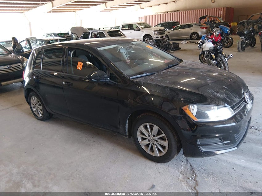 2017 VOLKSWAGEN GOLF TSI S 4-DOOR/TSI SE 4-DOOR/TSI SEL 4-DOOR/TSI WOLFSBURG EDITION 4-DOOR — снимка 1