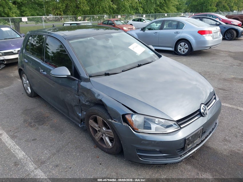 2017 VOLKSWAGEN GOLF TSI S 4-DOOR/TSI WOLFSBURG EDITION 4-DOOR — снимка 1