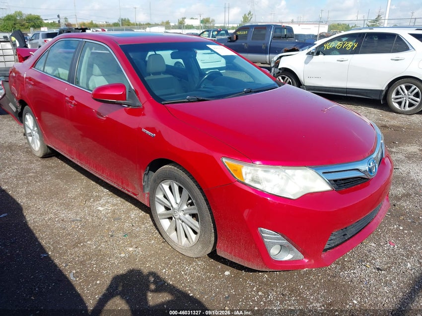 2012 TOYOTA CAMRY HYBRID XLE — снимка 1