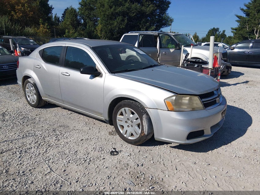2012 DODGE AVENGER SE — снимка 1