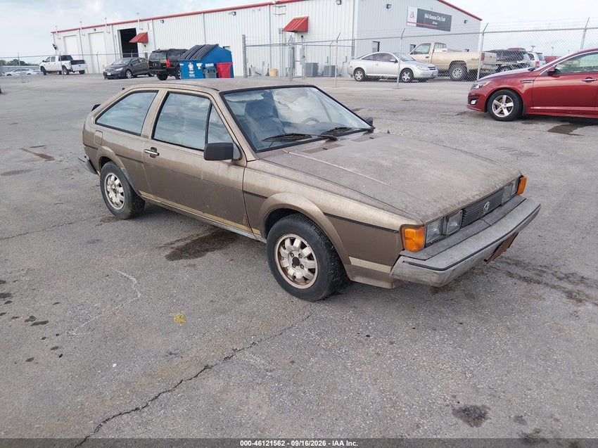 1984 VOLKSWAGEN SCIROCCO DELUXE — снимка 1