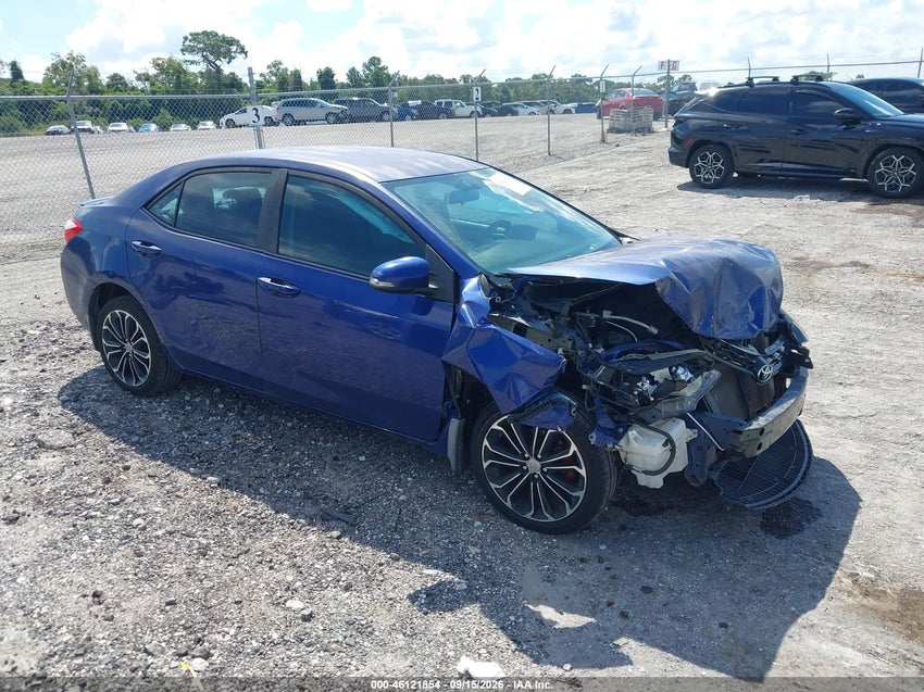 2015 TOYOTA COROLLA S PLUS — снимка 1