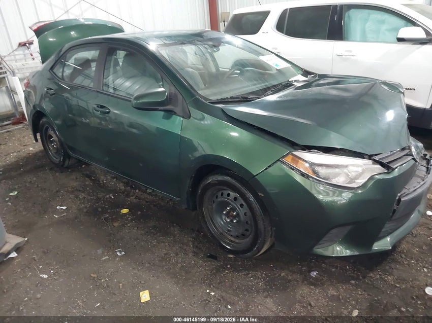 2014 TOYOTA COROLLA LE — снимка 1