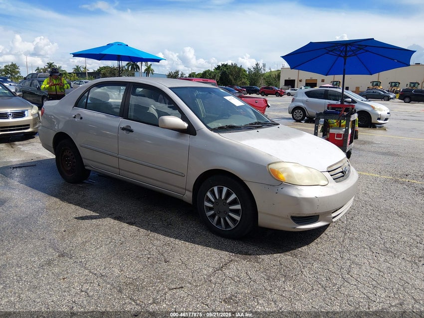 2003 TOYOTA COROLLA LE — снимка 1