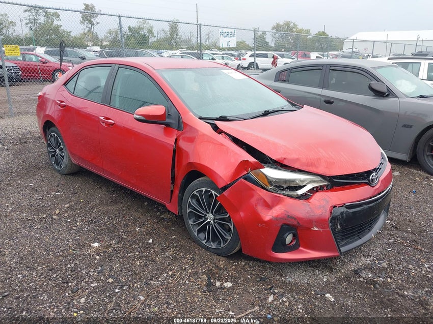 2015 TOYOTA COROLLA S PLUS — снимка 1