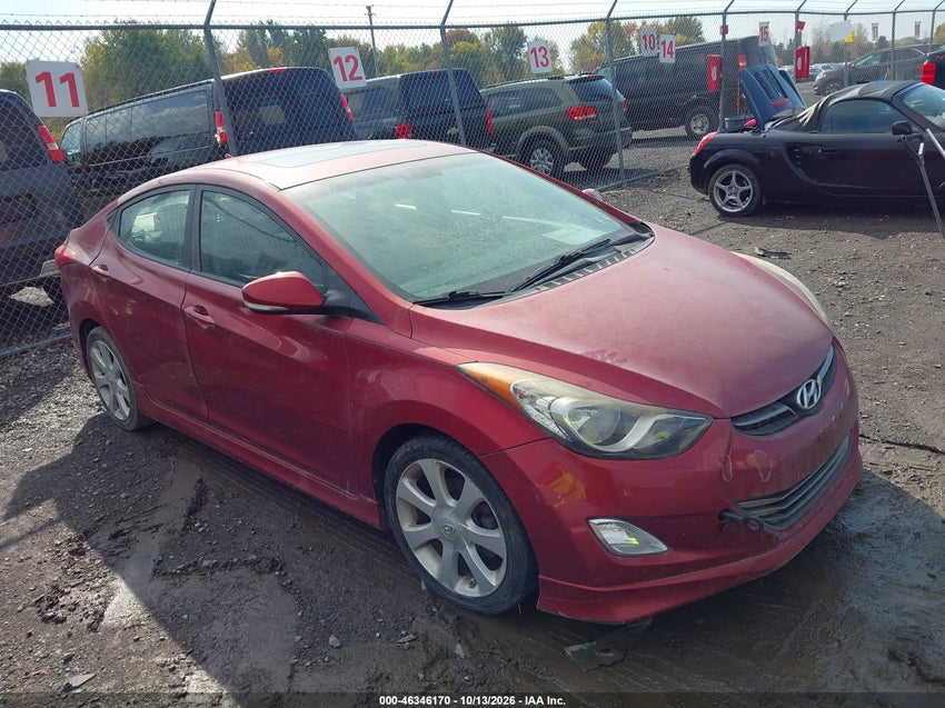 2013 HYUNDAI ELANTRA LIMITED — снимка 1
