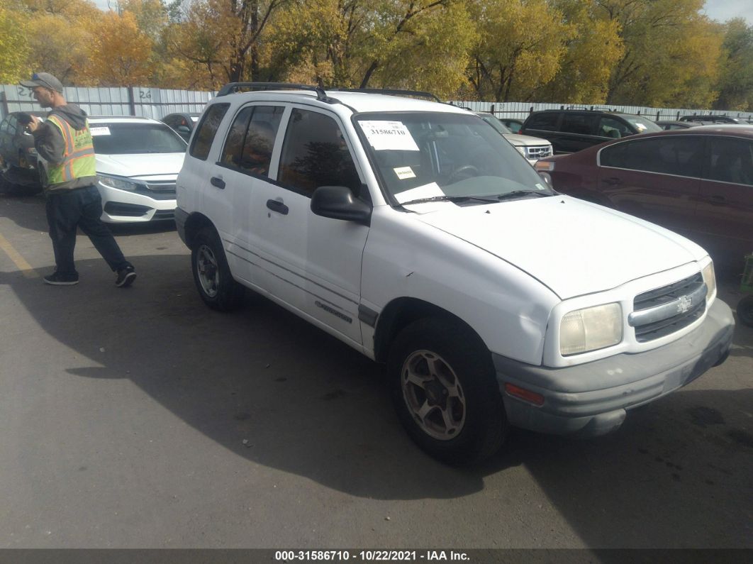 2000 CHEVROLET TRACKER HARD TOP White  Gasoline 2CNBJ13C7Y6934348 photo #1