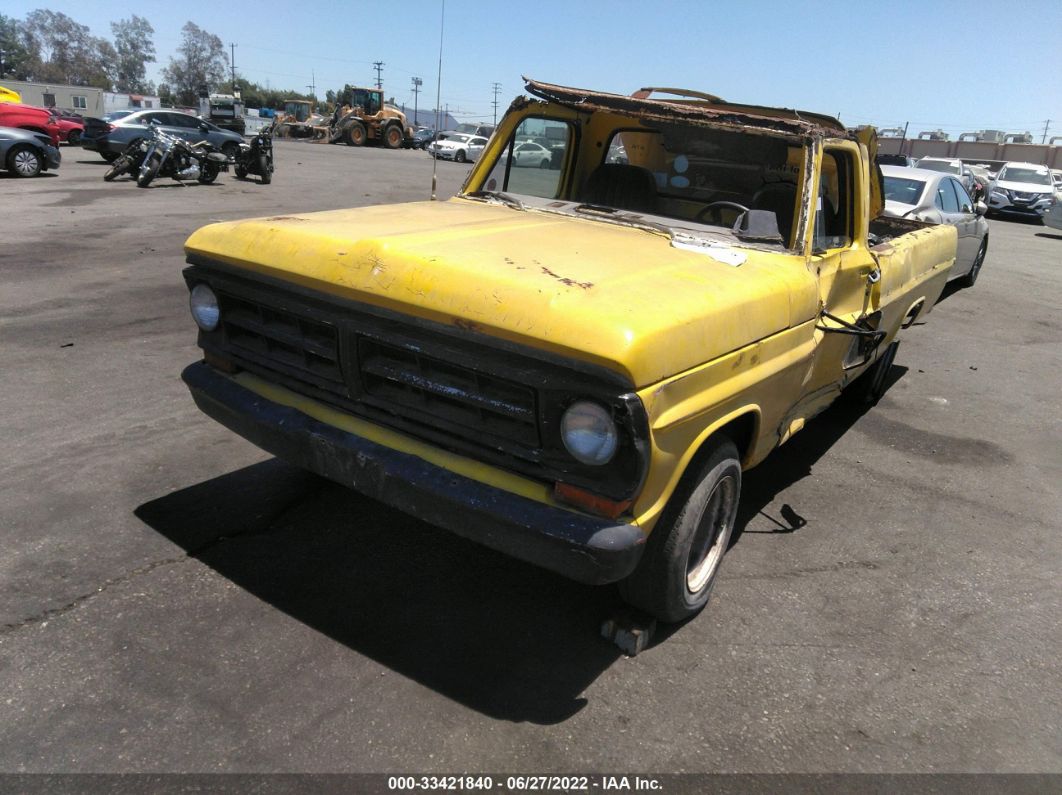 1971 FORD F150 Yellow  Other 000000F10GRK80385 photo #3