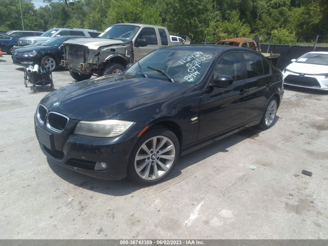 2011 BMW 328I XDRIVE Black  Gasoline 1N4AL3AP2EC295106 photo #3