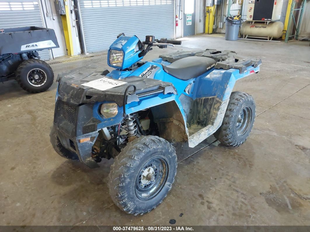 2018 POLARIS SPORTSMAN 450 H.O. Blue  Gasoline 4XASEA503JA261229 photo #3