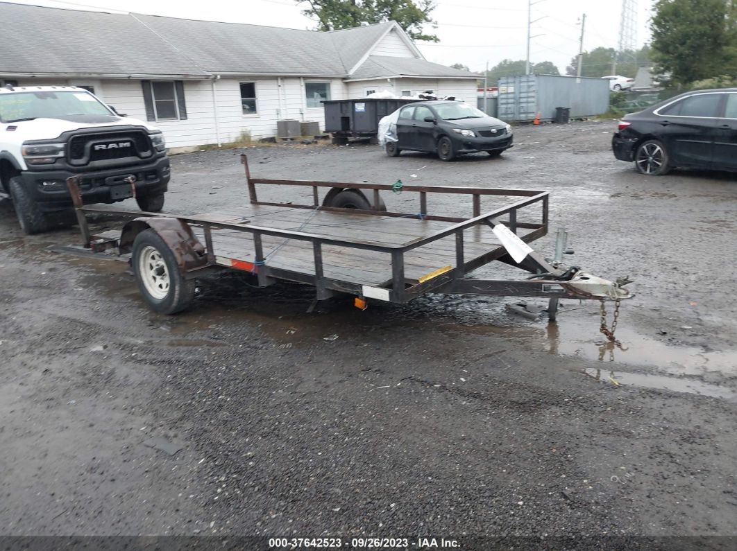 1993 UTILITY TRAILER 12 FEET Brown  Other PT0612040293U3089 photo #1