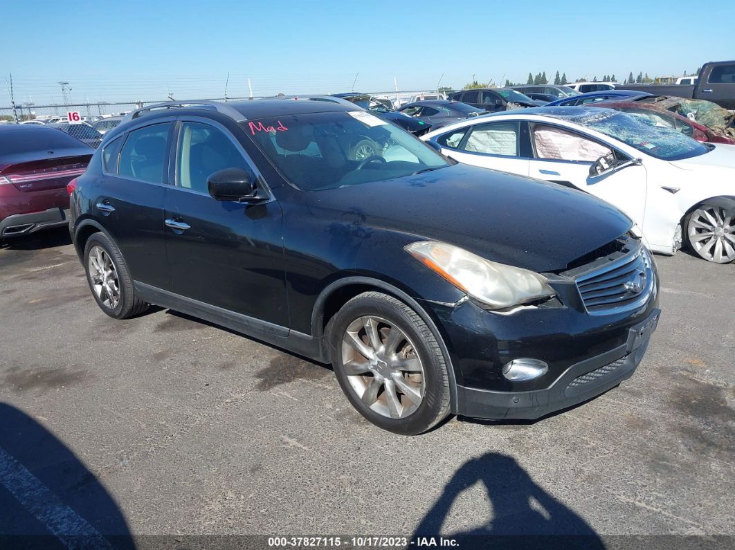 2011 INFINITI EX35 JOURNEY Black  Gasoline JN1AJ0HP1BM801795 photo #1