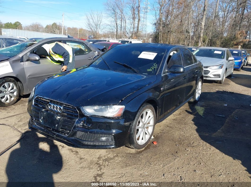 2015 AUDI A4 2.0T PREMIUM Black  Gasoline WAUFFAFL9FN025066 photo #3