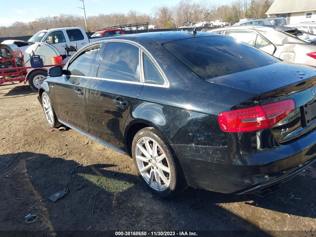 2015 AUDI A4 2.0T PREMIUM Black  Gasoline WAUFFAFL9FN025066 photo #4