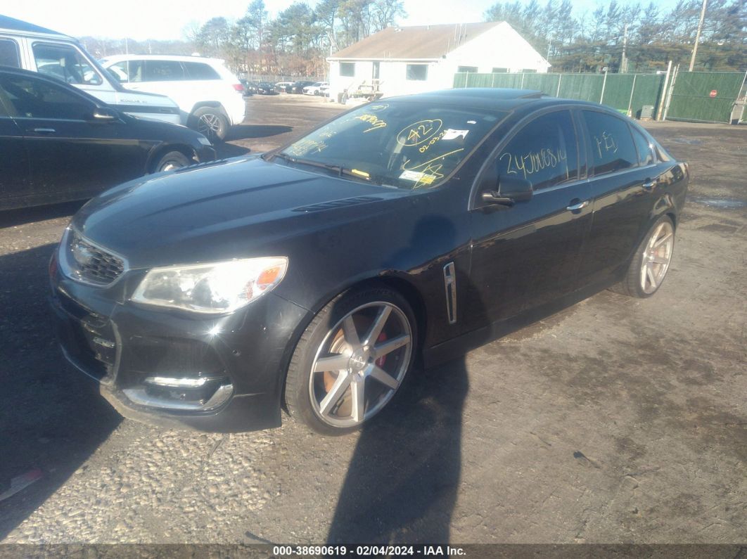 2016 CHEVROLET SS Black  Gasoline 6G3F15RWXGL213223 photo #3