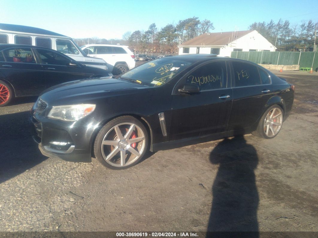 2016 CHEVROLET SS Black  Gasoline 6G3F15RWXGL213223 photo #4